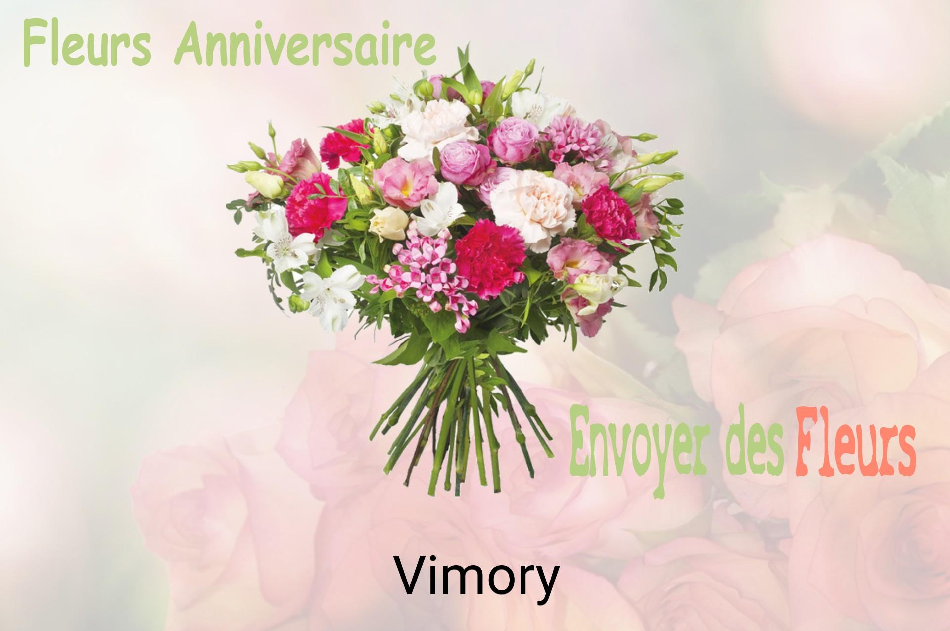 Bouquet de fleurs d’anniversaire livré à Vimory