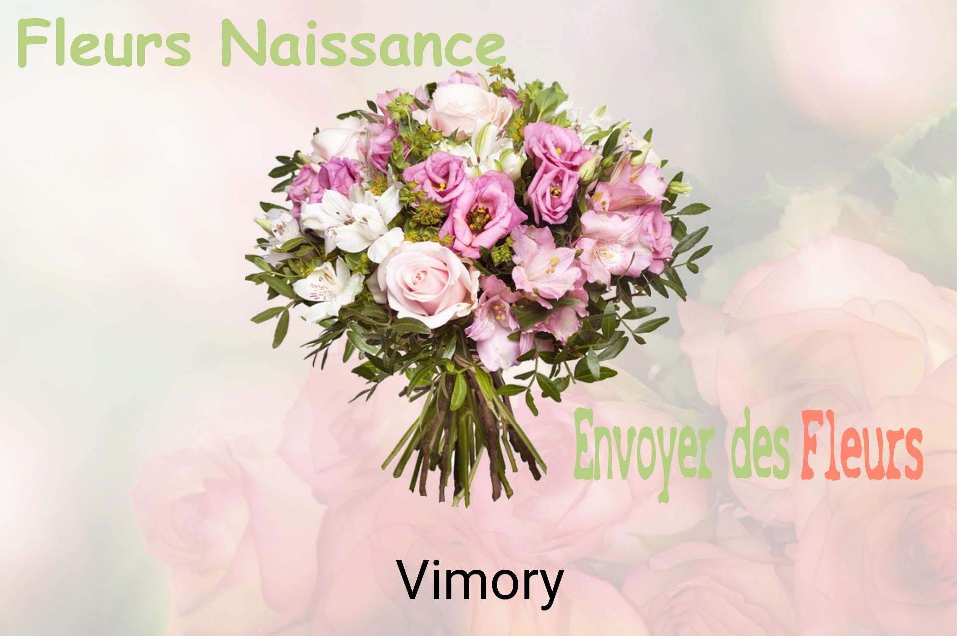 Bouquet de fleurs de naissance livré à Vimory
